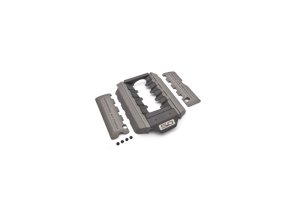 Ford Mustang Engine Cover Kit - Ford Racing - Incl. Intake And Coil Covers - Silver/Gray - 2015 Ford Mustang Engine Cover Kit - Ford Racing - Incl. Intake And Coil Covers - Silver/Gray - 2015